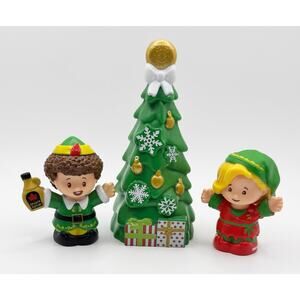 Little People Collector Elf Movie Special Edition Figure Set w/ Christmas Tree